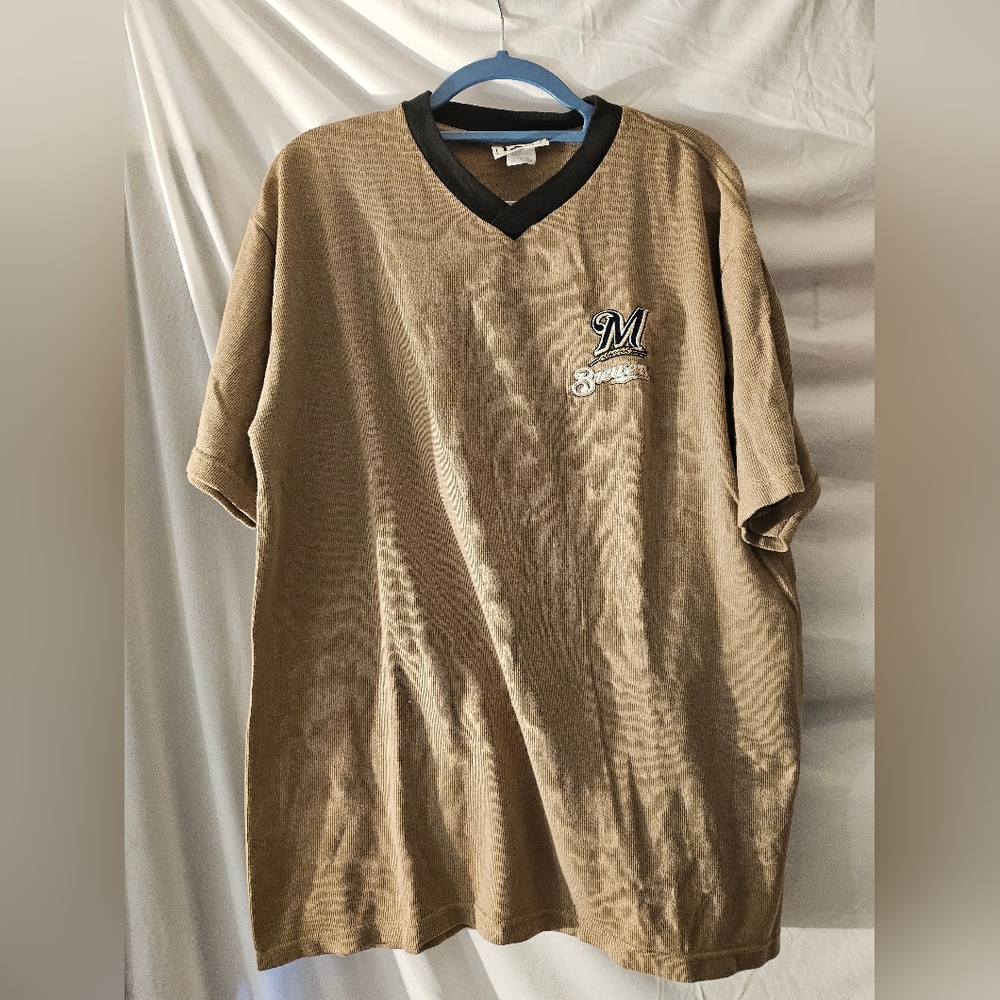 Milwaukee Brewers ‎ T Shirt  Lee Sports L